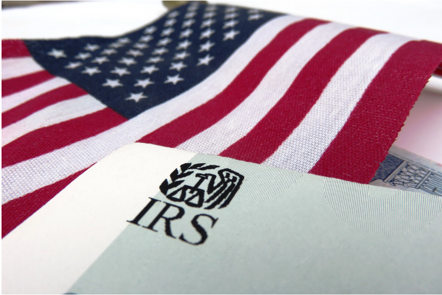 USA American Flag IRS ERC Moratorium